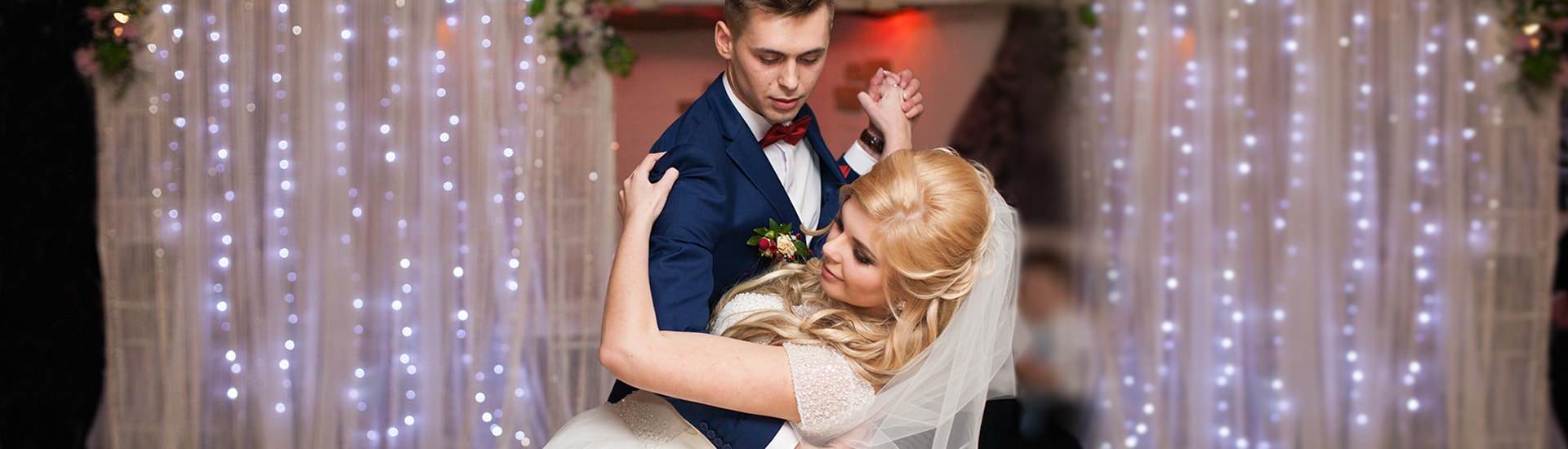 Couple Dancing at their Wedding